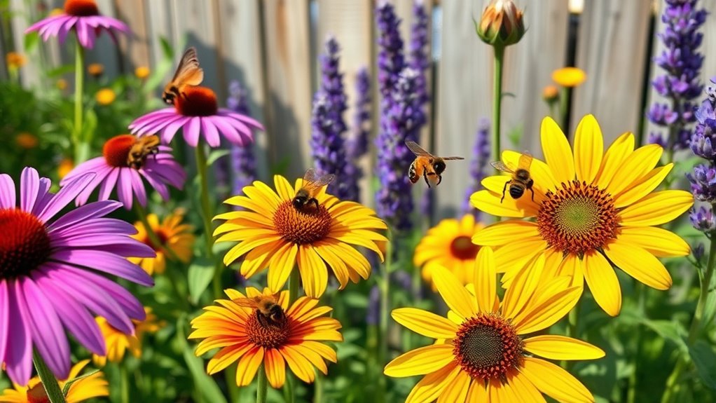 supporting pollinator friendly gardening