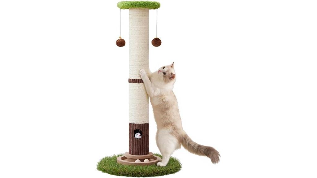 tall adult cat scratching post