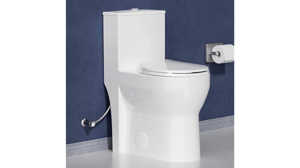 tall compact dual flush