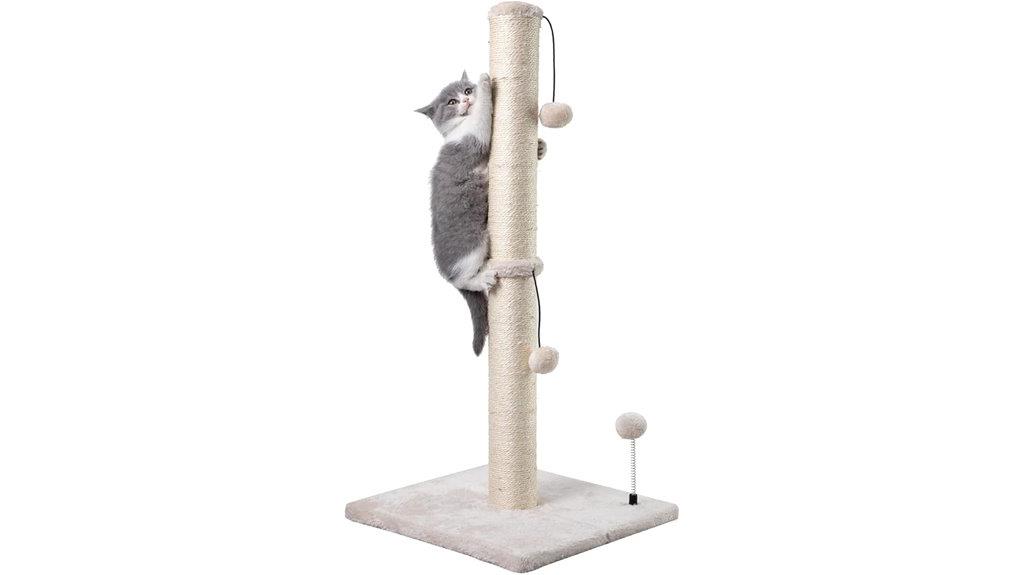 tall indoor cat scratching post