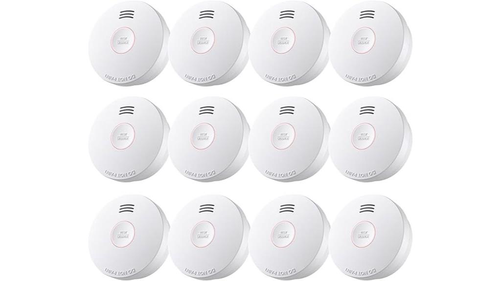 ten year battery smoke detectors
