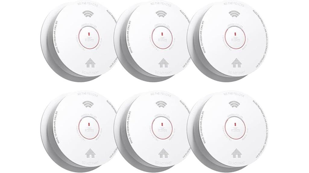 ten year sealed battery smoke detectors