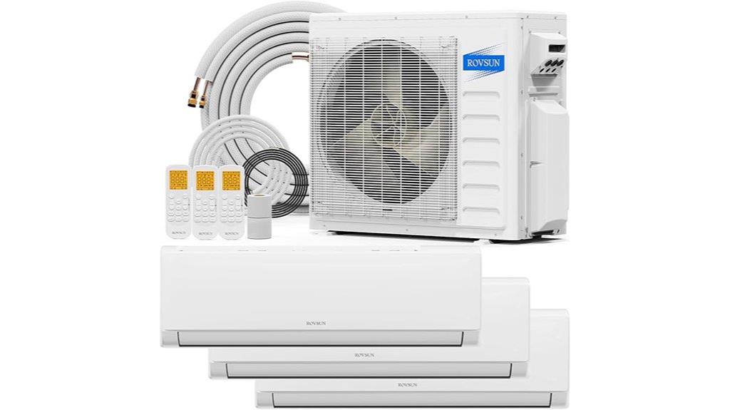 three zone 28000 btu system