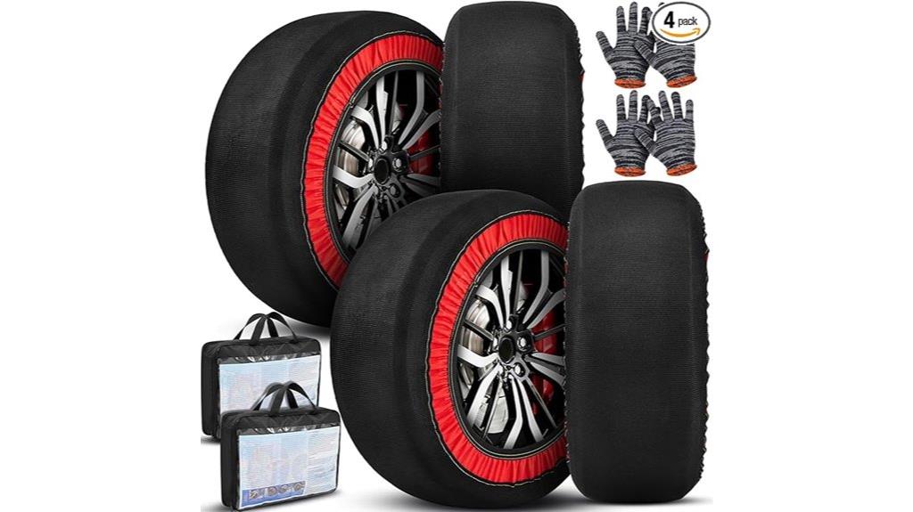 tire snow socks pack