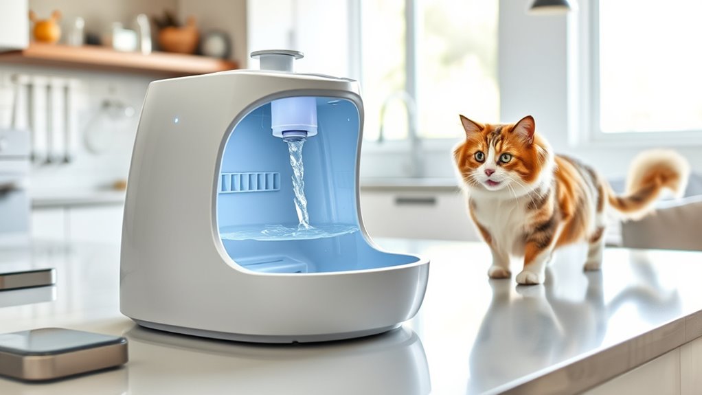 top automatic pet water fountains