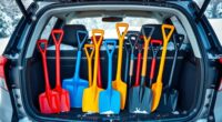 top car snow shovels