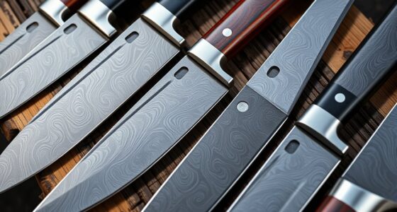 top carbon steel damascus sets