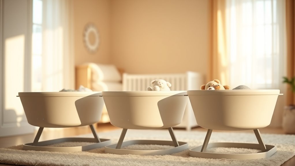 top cry detecting baby bassinetts