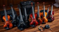 top electric violin kits