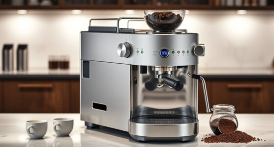 top espresso machines with grinders