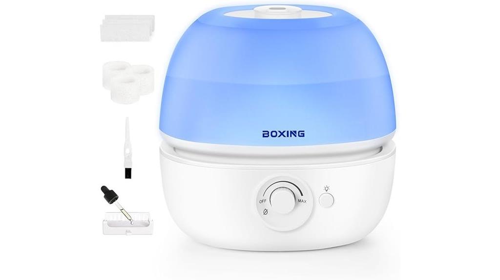 top fill bedroom humidifier
