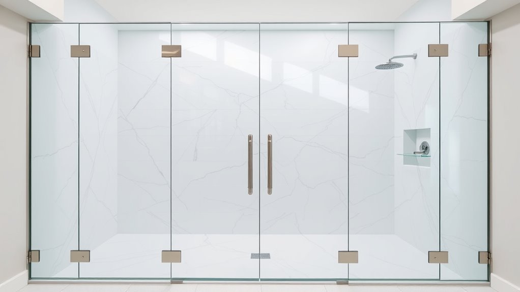 top frameless shower doors