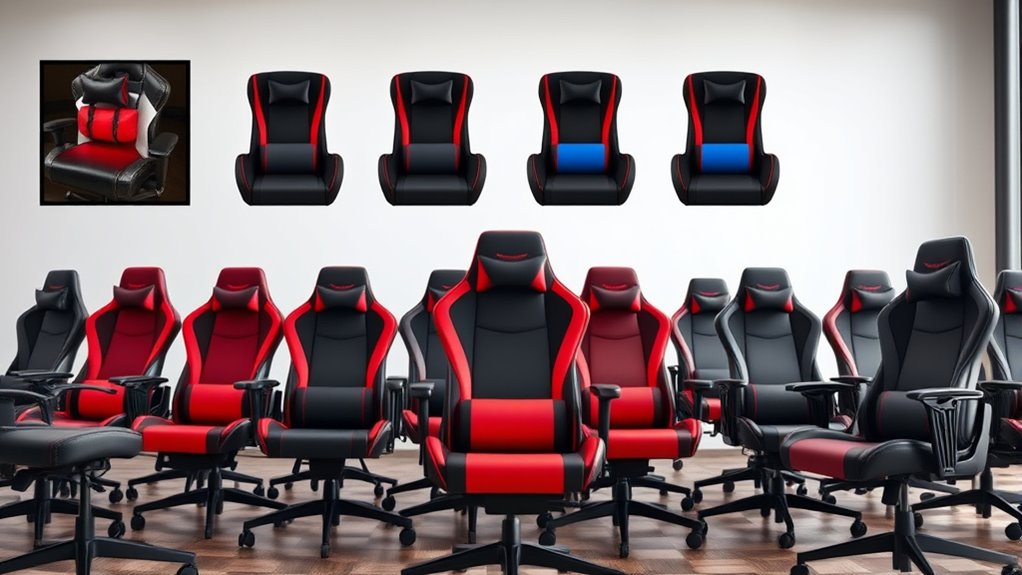 top gaming chairs with lumbar