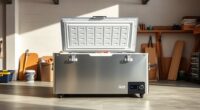 top garage chest freezers