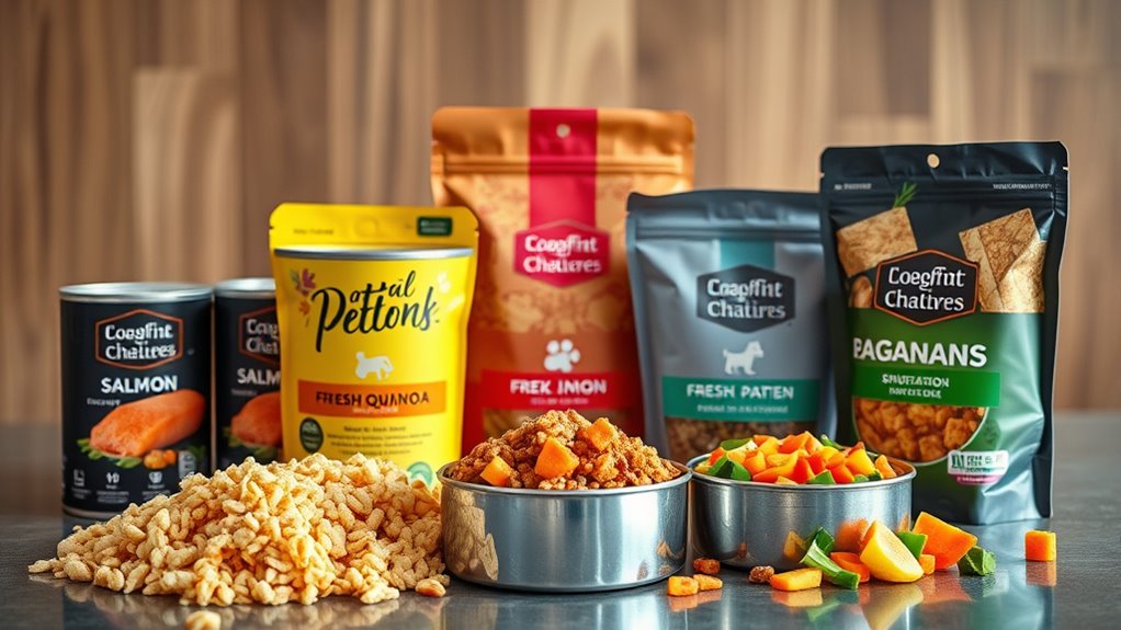 top gourmet pet food brands