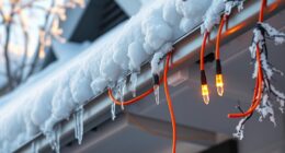 top gutter de icing cables