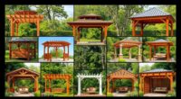 top hard gazebo kits
