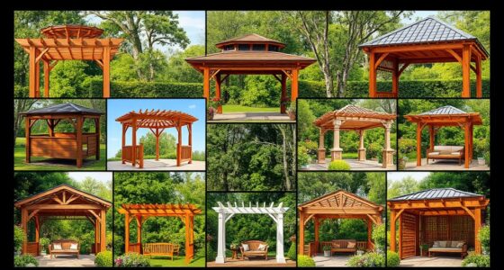 top hard gazebo kits