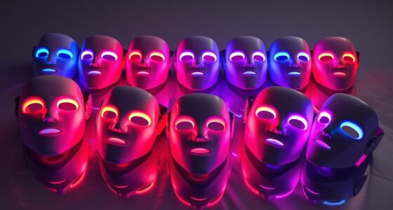 top led face masks