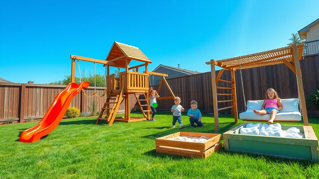 top luxury kids playground sets