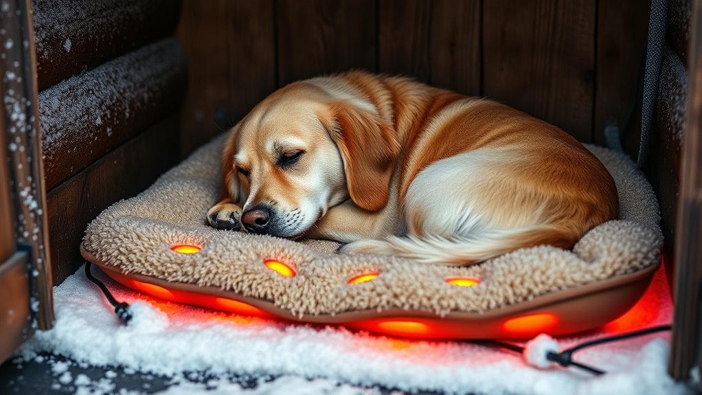 top outdoor heated dog pads