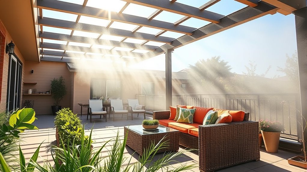 top patio misting systems