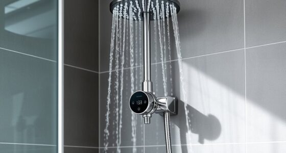 top pressure balanced shower valves