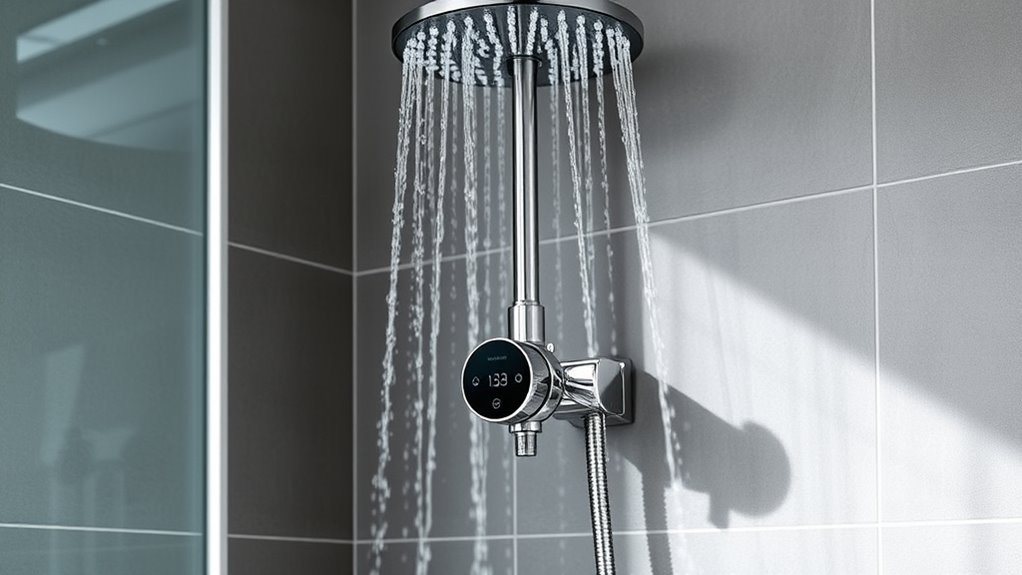 top pressure balanced shower valves