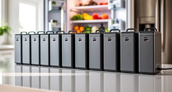 top refrigerator battery options