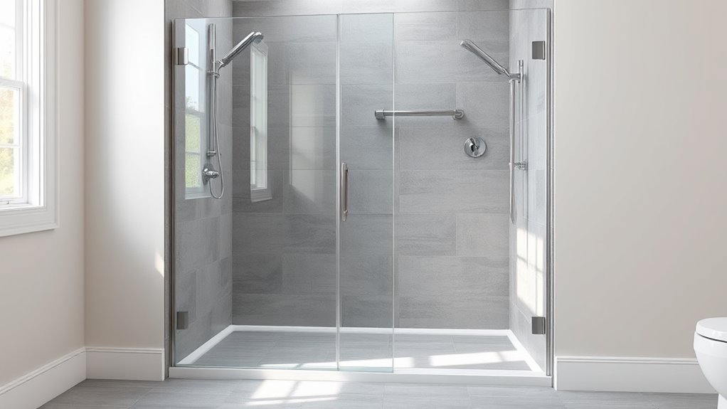 top shower enclosure options