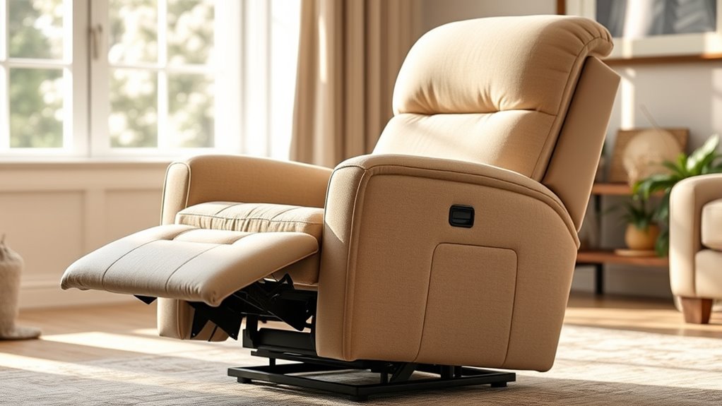 top stain resistant fabric recliners