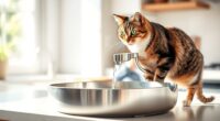 top stainless steel cat fountains