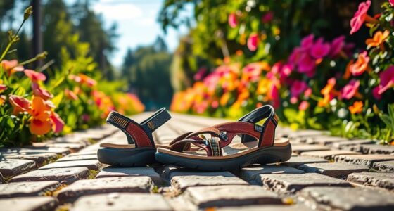 top supportive travel sandals