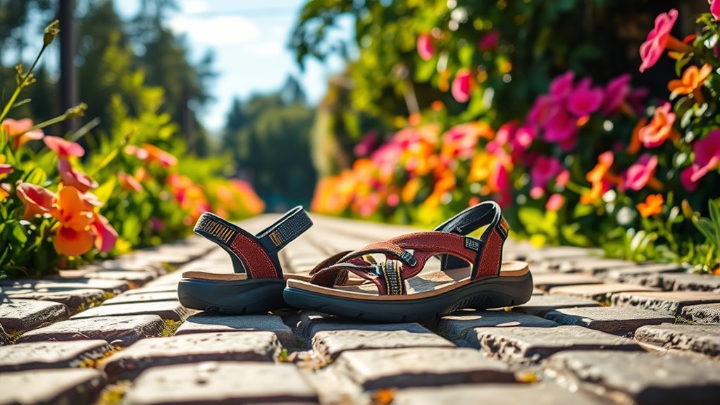 top supportive travel sandals