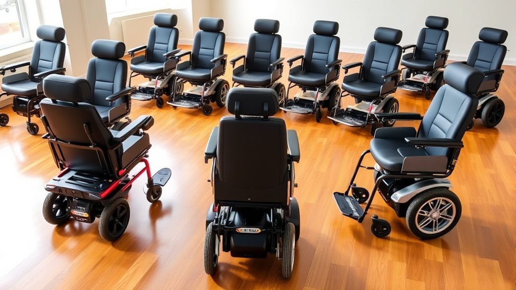 top tall back power wheelchairs