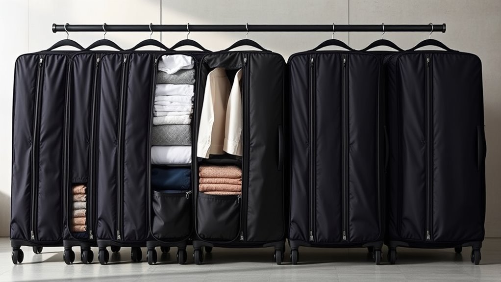 top travel garment bags