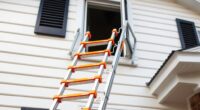 top two story home emergency ladders