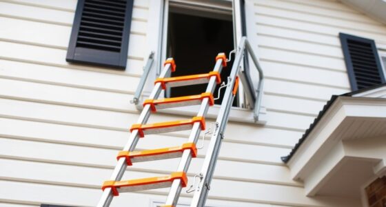 top two story home emergency ladders