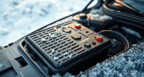 top vehicle battery warmer pads