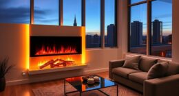 top ventless electric fireplaces