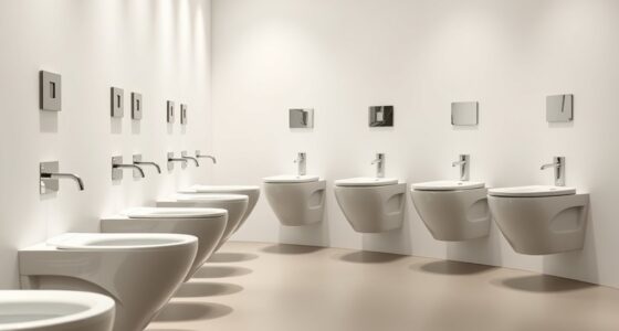 top wall hung toilet options