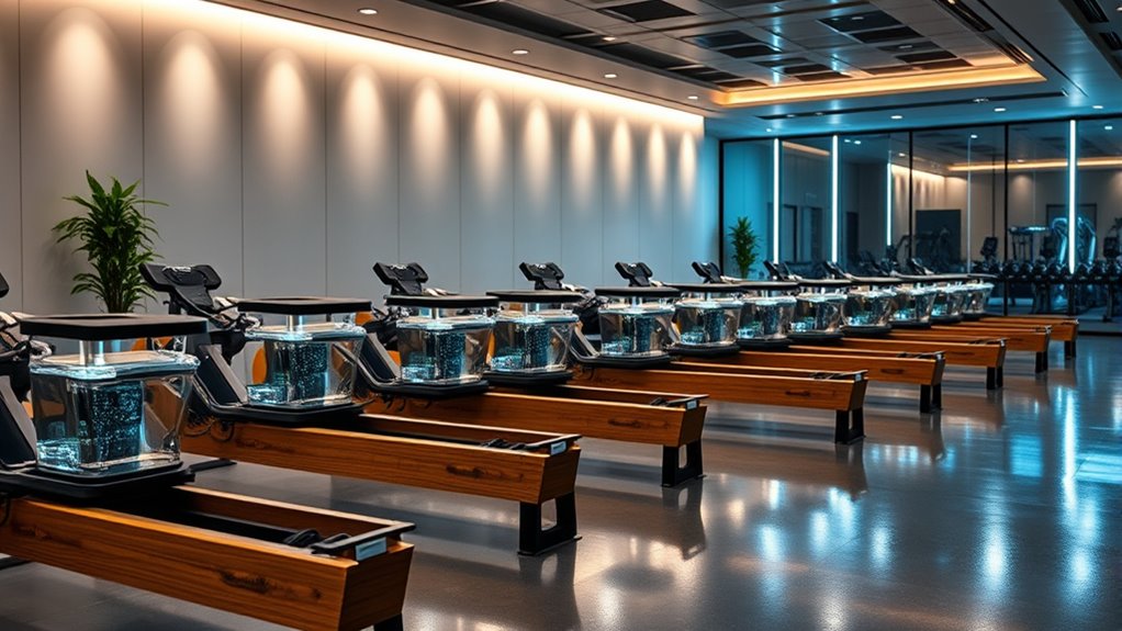 top water resistant rowing machines