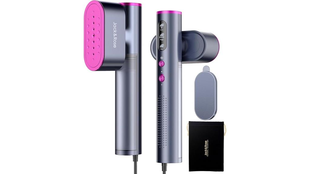 travel clothes steaming device