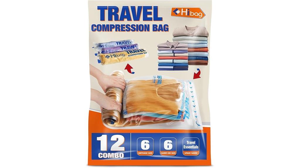 travel compression bag set