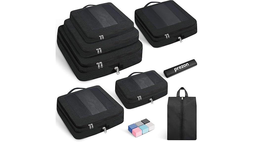 travel compression packing cubes