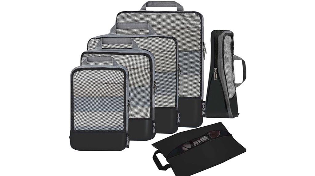 travel compression packing cubes