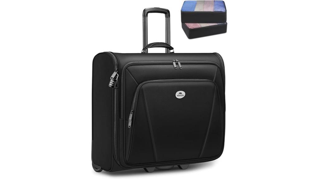 travel garment bag set