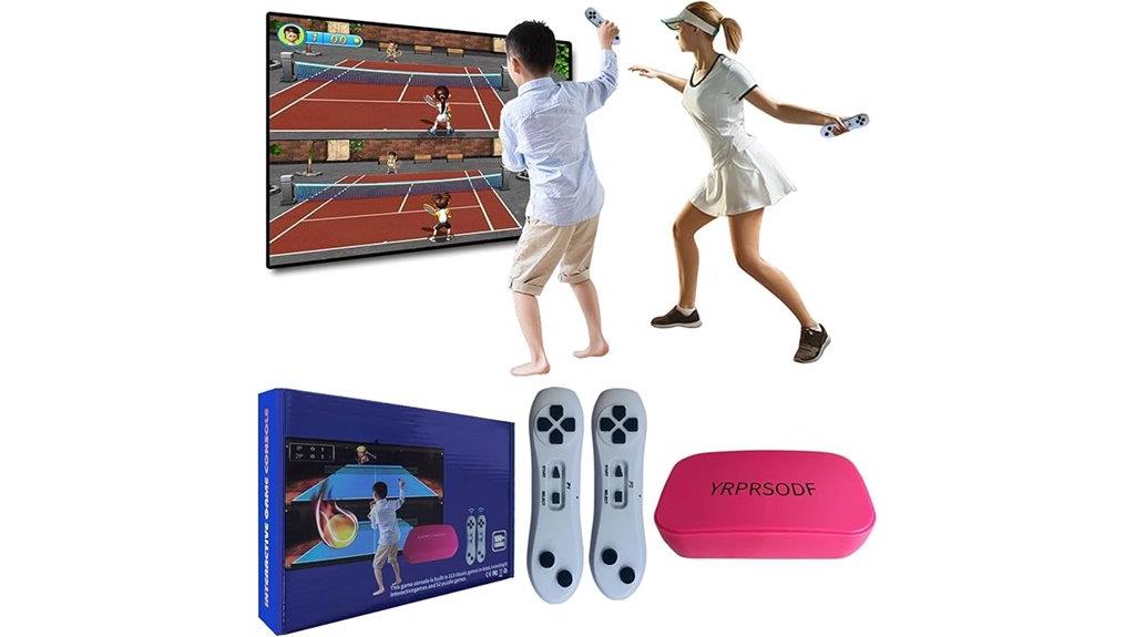 tv console with games