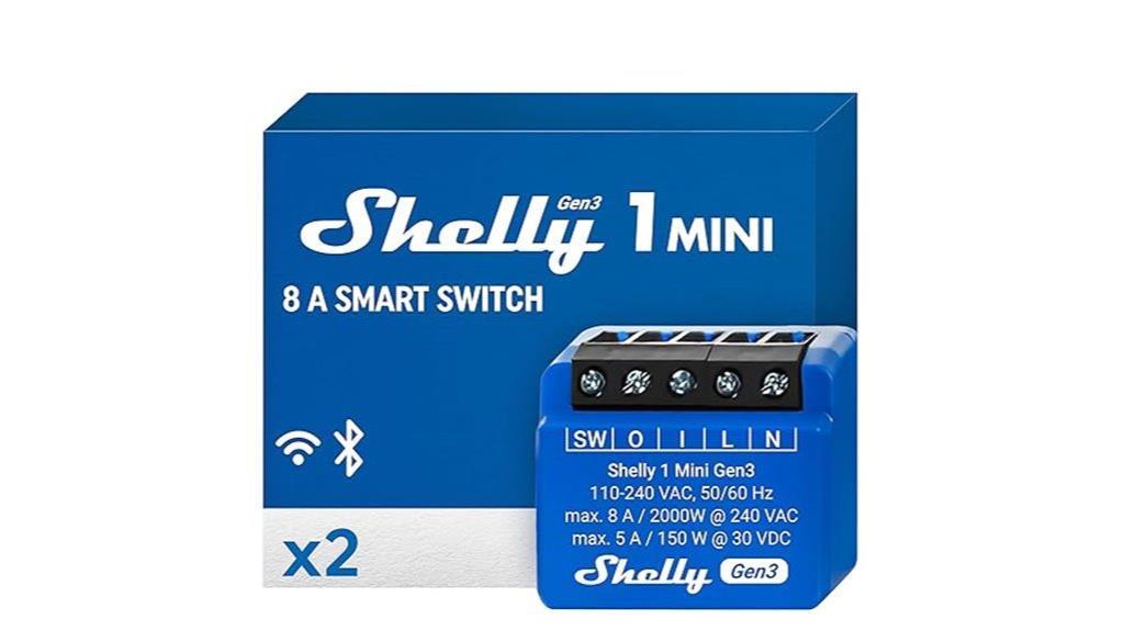 two pack shelly smart switches