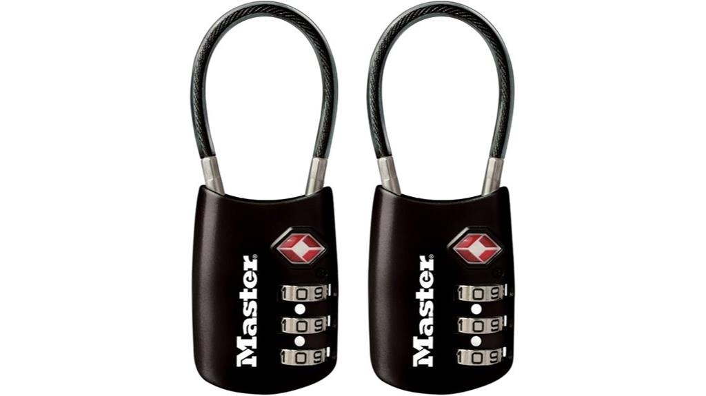 two pack tsa lock set